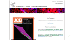 Desktop Screenshot of goetzlab.com